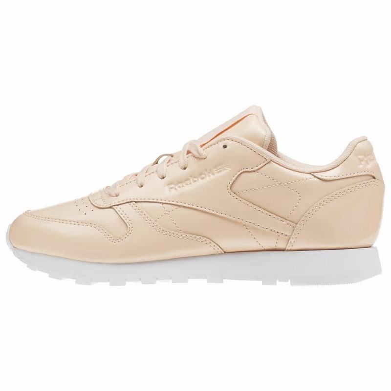 Tenisi Reebok Classic Leather Patent Dama Roz/Albi Romania CN3154BQ
